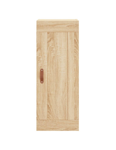 Credenza Rovere Sonoma 34,5x34x180 cm in Legno Multistrato