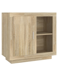 Credenza Rovere Sonoma 80x40x75 cm 2