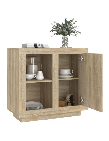 Credenza Rovere Sonoma 80x40x75 cm