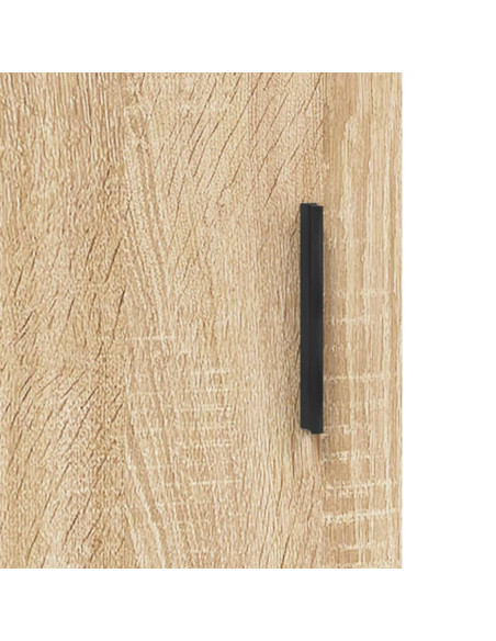Credenza Rovere Sonoma 34,5x34x180 cm in Legno Multistrato