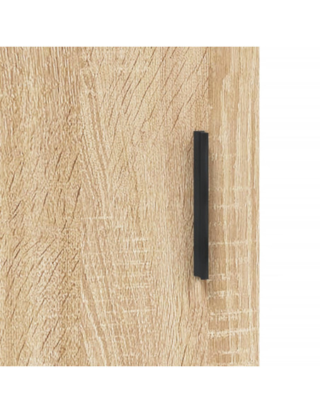 Credenza Rovere Sonoma 34,5x34x180 cm in Legno Multistrato