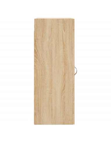 Mobile a Parete Rovere Sonoma 34,5x34x90 cm Legno Multistrato