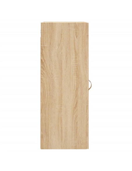 Mobile a Parete Rovere Sonoma 34,5x34x90 cm Legno Multistrato