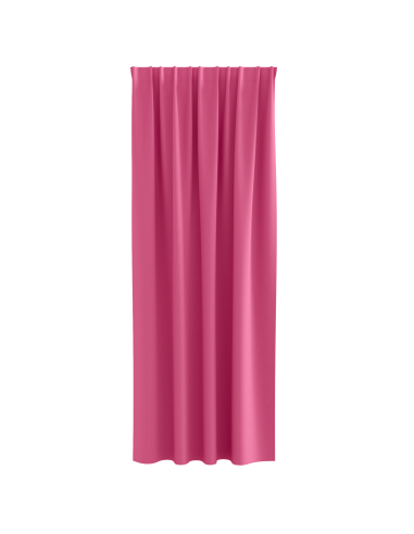 Tende Blackout con Anelli 2 pcs Rosa Vivo 225 x 140 cm