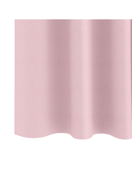 Tende con tende 2 pcs Rosa Baby 245 x 140 cm Poliestere