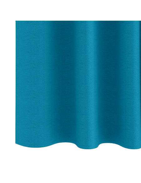 Tende con tende 2 pcs Turchese 140 x 140 cm Poliestere