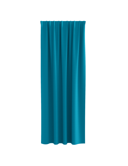 Tende con tende 2 pcs Turchese 245 x 140 cm Poliestere