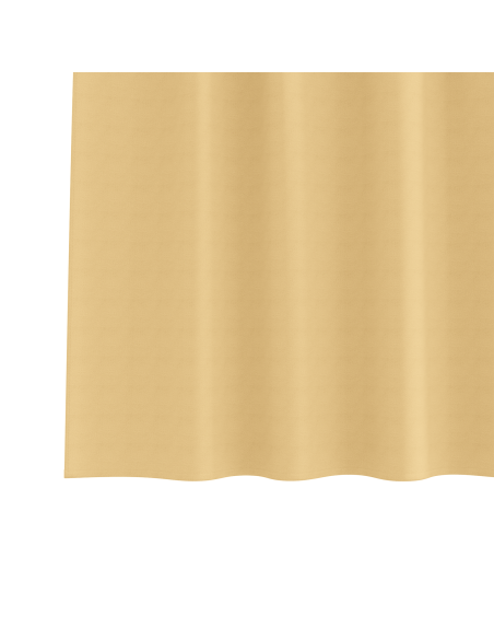 Tende con tende 2 pcs Beige 245 x 140 cm Poliestere
