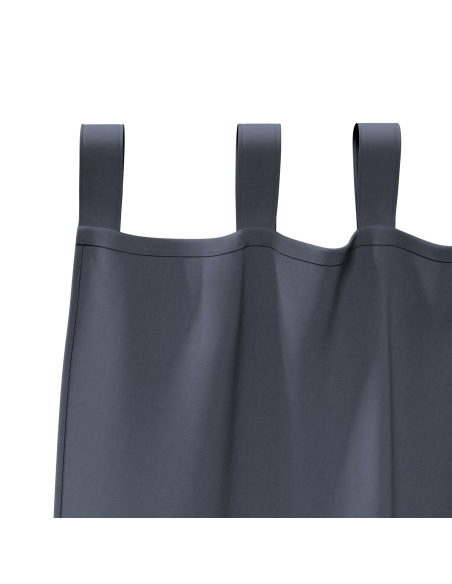 Tende con tende 2 pcs Antracite 260 x 140 cm Poliestere