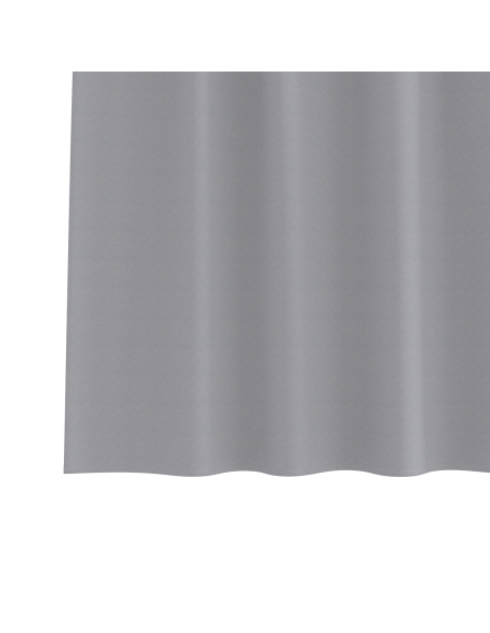 Tende con tende 2 pcs Grigio chiaro 245 x 140 cm Poliestere