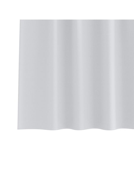 Tende con tende 2 pcs Grigio Chiaro 245 x 140 cm Poliestere