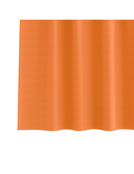 Tende con tende 2 pcs Arancione Vivo 260 x 140 cm Poliestere