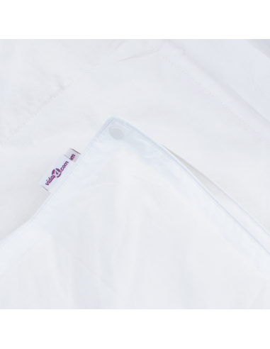 Duvet 2-in-1 Bianco 155 x 220 cm Piuma