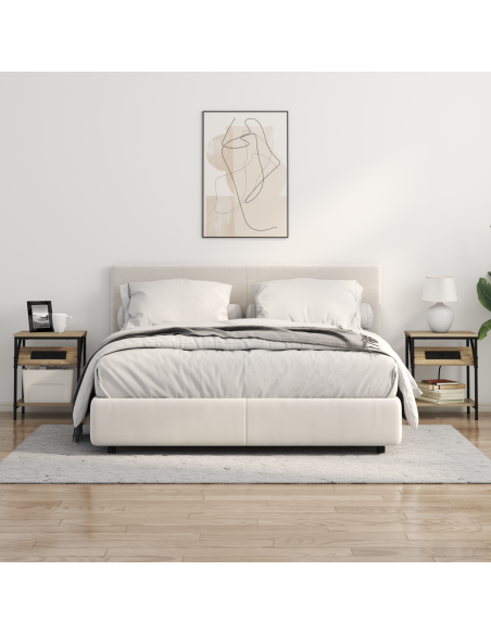 Armadio da Notte 2 pcs Rovere Sonoma 38 x 30 x 48 cm