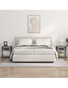 Armadio da Notte 2 pcs Grigio Sonoma 38 x 30 x 48 cm