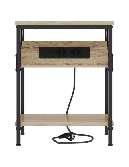 Mobiletti da Notte 2 pcs rovere sonoma 38 x 30 x 48 cm