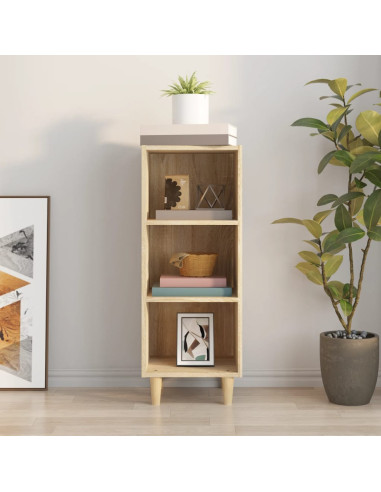Credenza Rovere Sonoma 34,5x32,5x90 cm in Legno Multistrato
