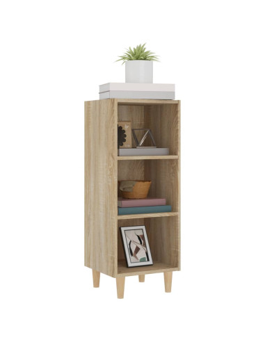 Credenza Rovere Sonoma 34,5x32,5x90 cm in Legno Multistrato