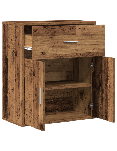 Credenza Legno antico 60 x 31 x 70 cm Legno multistrato