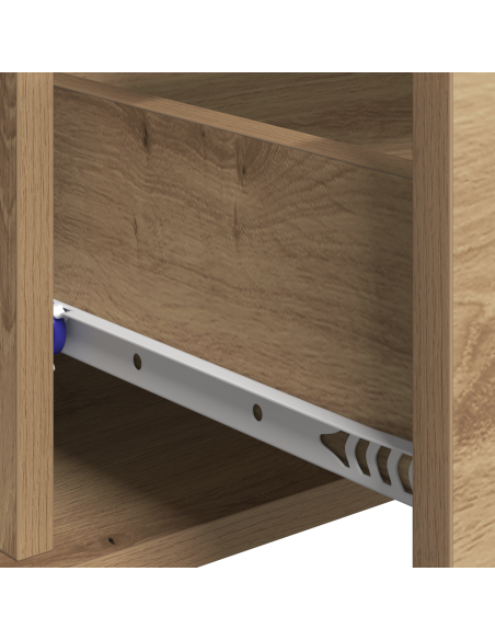 Credenza rovere artigianale 60 x 31 x 70 cm Legno multistrato
