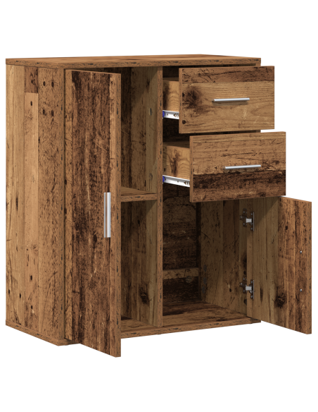 Credenza Legno antico 60 x 31 x 70 cm Legno multistrato