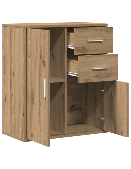 Credenza rovere artigianale 60 x 31 x 70 cm Legno multistrato