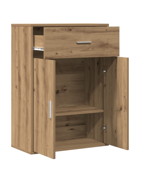 Credenza rovere artigianale 79 x 38 x 80 cm Legno multistrato