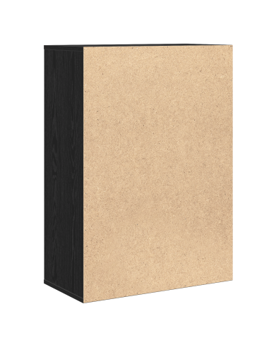 Credenza Rovere Nero 60 x 30 x 84 cm Legno multistrato