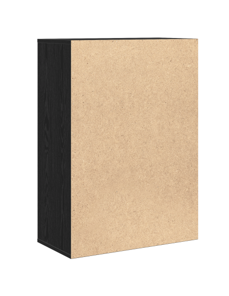 Credenza Rovere nero 79 x 38 x 80 cm Legno multistrato
