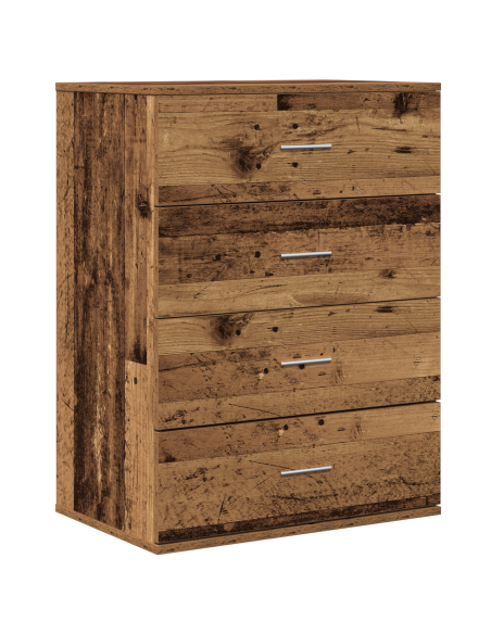 Credenza Legno vecchio 60 x 39 x 80 cm Legno multistrato