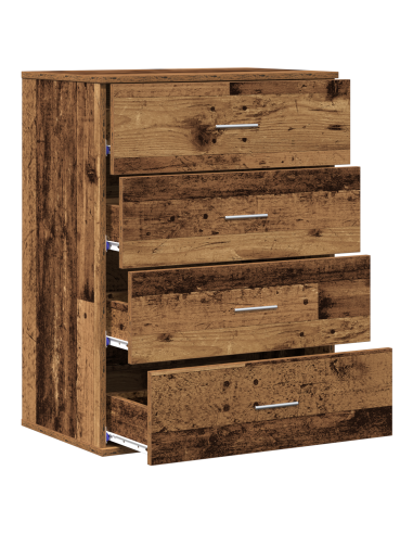 Credenza Legno vecchio 60 x 39 x 80 cm Legno multistrato