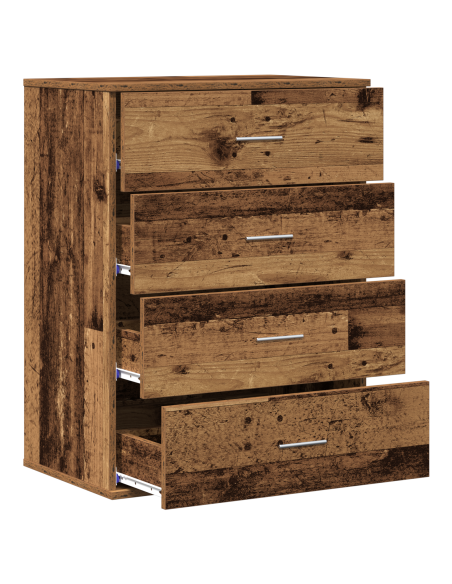 Credenza Legno vecchio 60 x 39 x 80 cm Legno multistrato