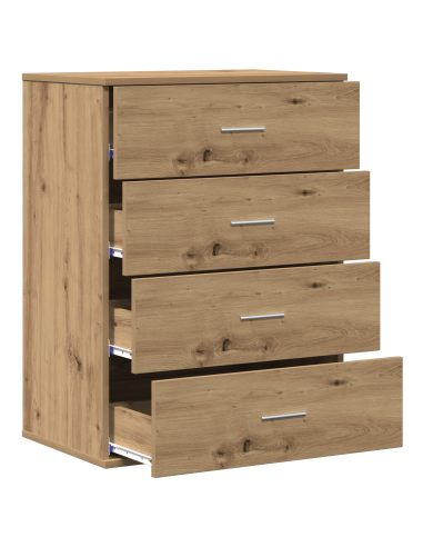 Credenza Rovere artigianale 60 x 39 x 80 cm Legno multistrato