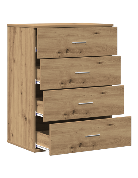 Credenza Rovere artigianale 60 x 39 x 80 cm Legno multistrato