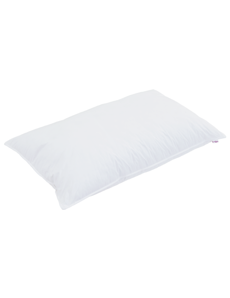 Cuscini con cuscino 2 pcs Bianco 40 x 80 cm 130gsm 100% cotone