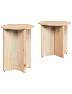 Tavolino da salotto 2 pcs Naturale