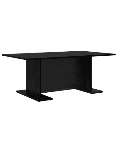 Tavolino da salotto Rovere nero 103,5 x 60 x 40 cm