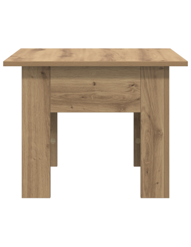 Tavolino da salotto Rovere artigianale 55 x 55 x 42 cm