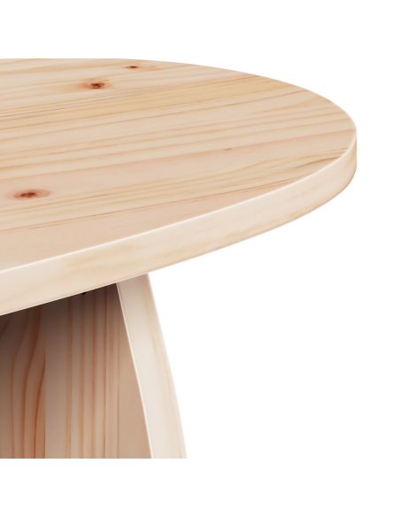 Tavolino da salotto Marrone 80 x 40 x 35 cm Pino massello