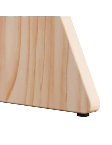 Tavolino da salotto 3 pcs Naturale 49 x 49 x 30 cm