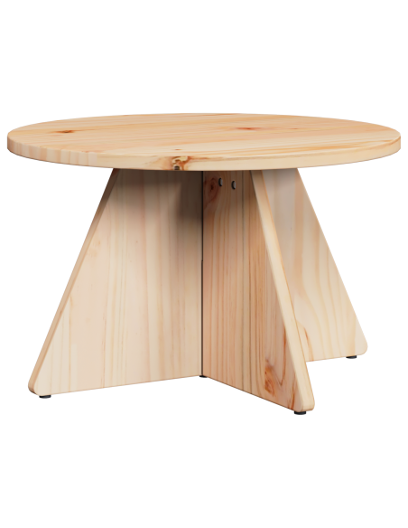 Tavolino da salotto 3 pcs Naturale