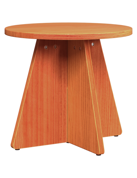 Tavolino da salotto 3 pcs Marrone cerato