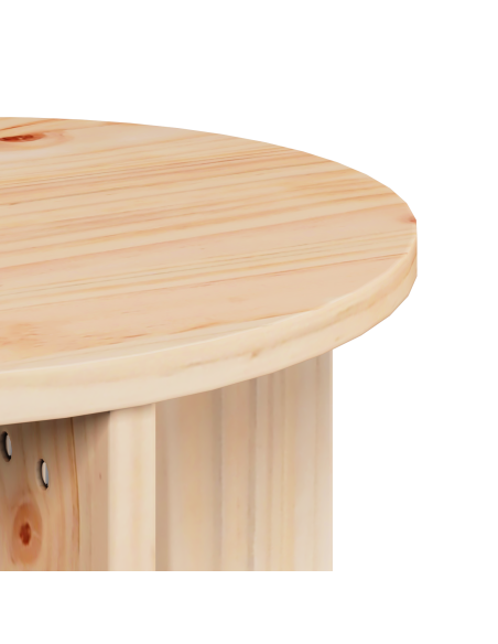 Tavolino da salotto 2 pcs Naturale 41,5 x 41,5 x 44 cm