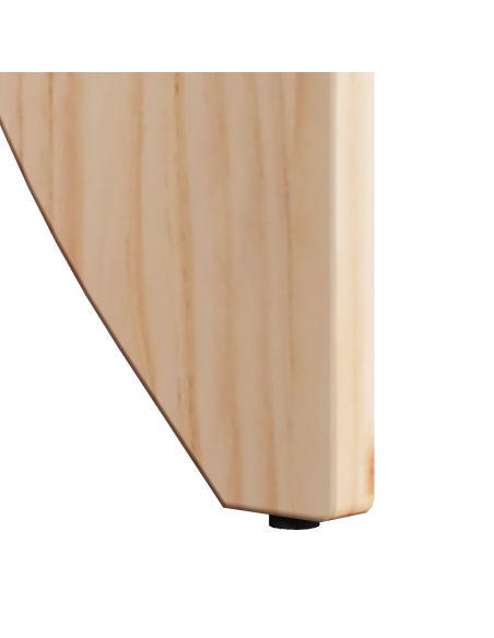 Tavolino da salotto 2 pcs Naturale 41,5 x 41,5 x 44 cm