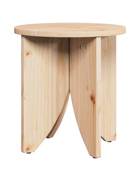 Tavolino da salotto 2 pcs Naturale 41,5 x 41,5 x 44 cm