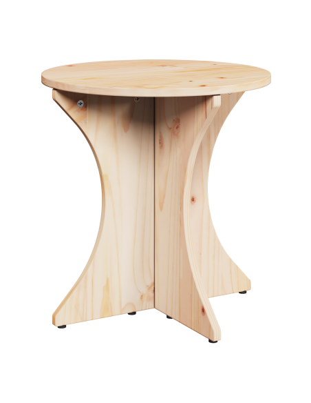 Tavolino da salotto 3 pcs Naturale 46 x 46 x 47 cm
