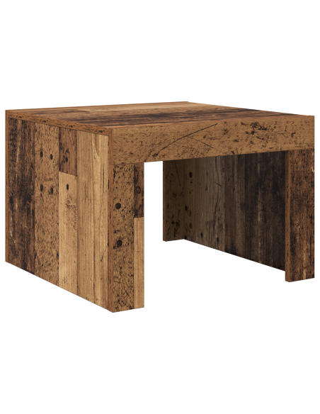 Tavolino da salotto Legno vecchio 50 x 50 x 35 cm