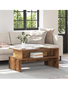 Tavolino da salotto Legno vecchio 90 x 55 x 42,5 cm 2