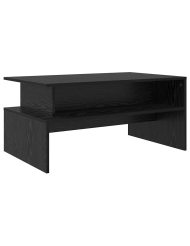 Tavolino da salotto Rovere Nero 90 x 55 x 42,5 cm