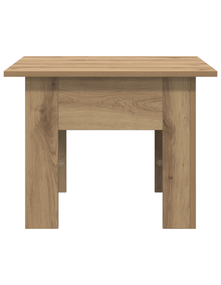 Tavolino da salotto Rovere artigianale 55 x 55 x 42 cm